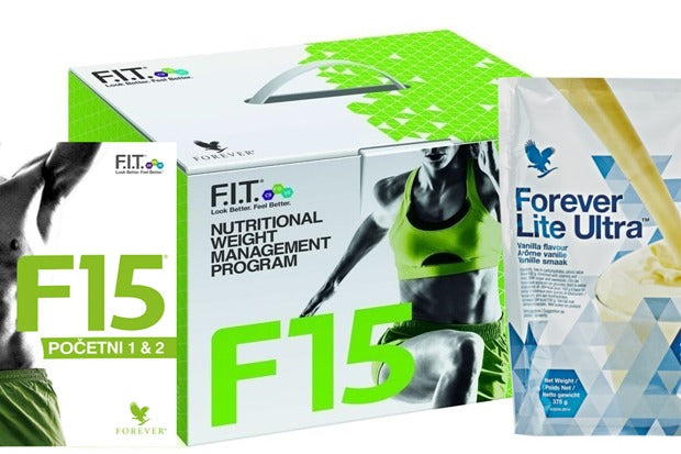 F15 Beginner 1&2 Vanilla – program za početnike uz aloe veru, vanilin proteinski šejk i plan fizičke aktivnosti. Idealan nastavak posle C9.