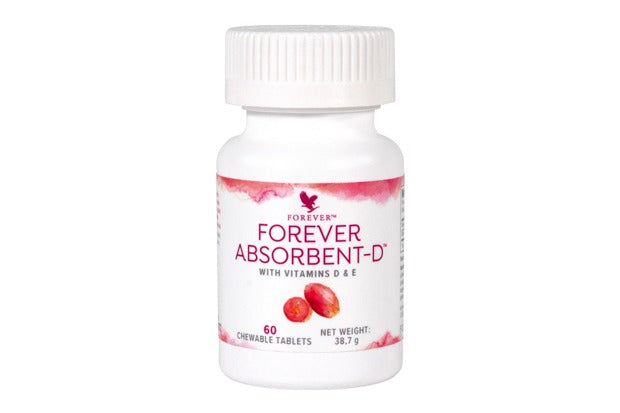 Forever Absorbent-D – tablete sa vitaminom D3, cinkom i inulinom, pakovanje od 100 komada