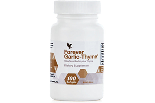 Forever Garlic-Thyme – kapsule sa belim lukom i timijanom, bez mirisa, za imunitet i disajne puteve, pakovanje od 100 komada