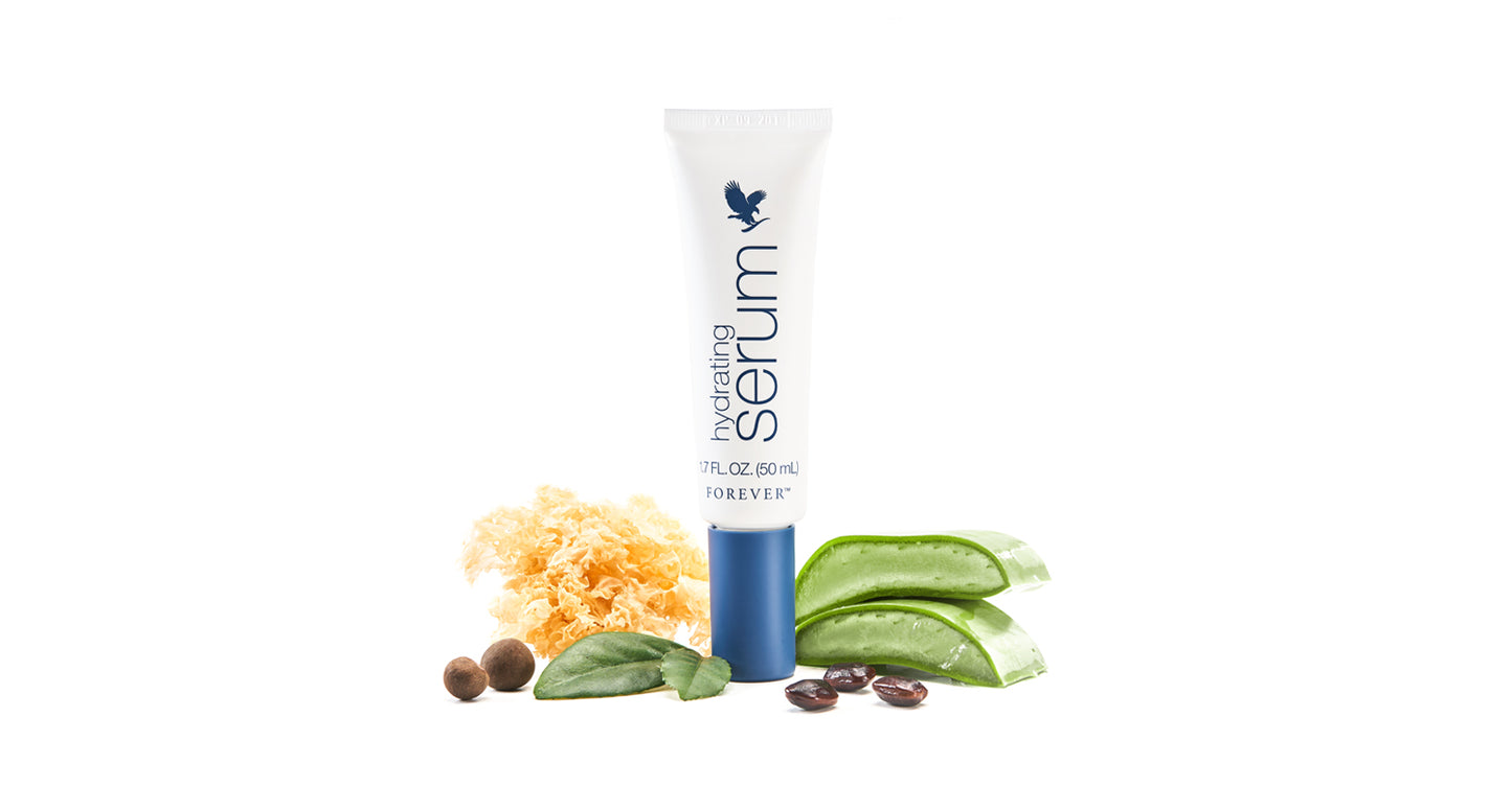 Hydrating Serum – serum sa hijaluronskom kiselinom, alojom i belim čajem za dubinsku hidrataciju i osvežen ten