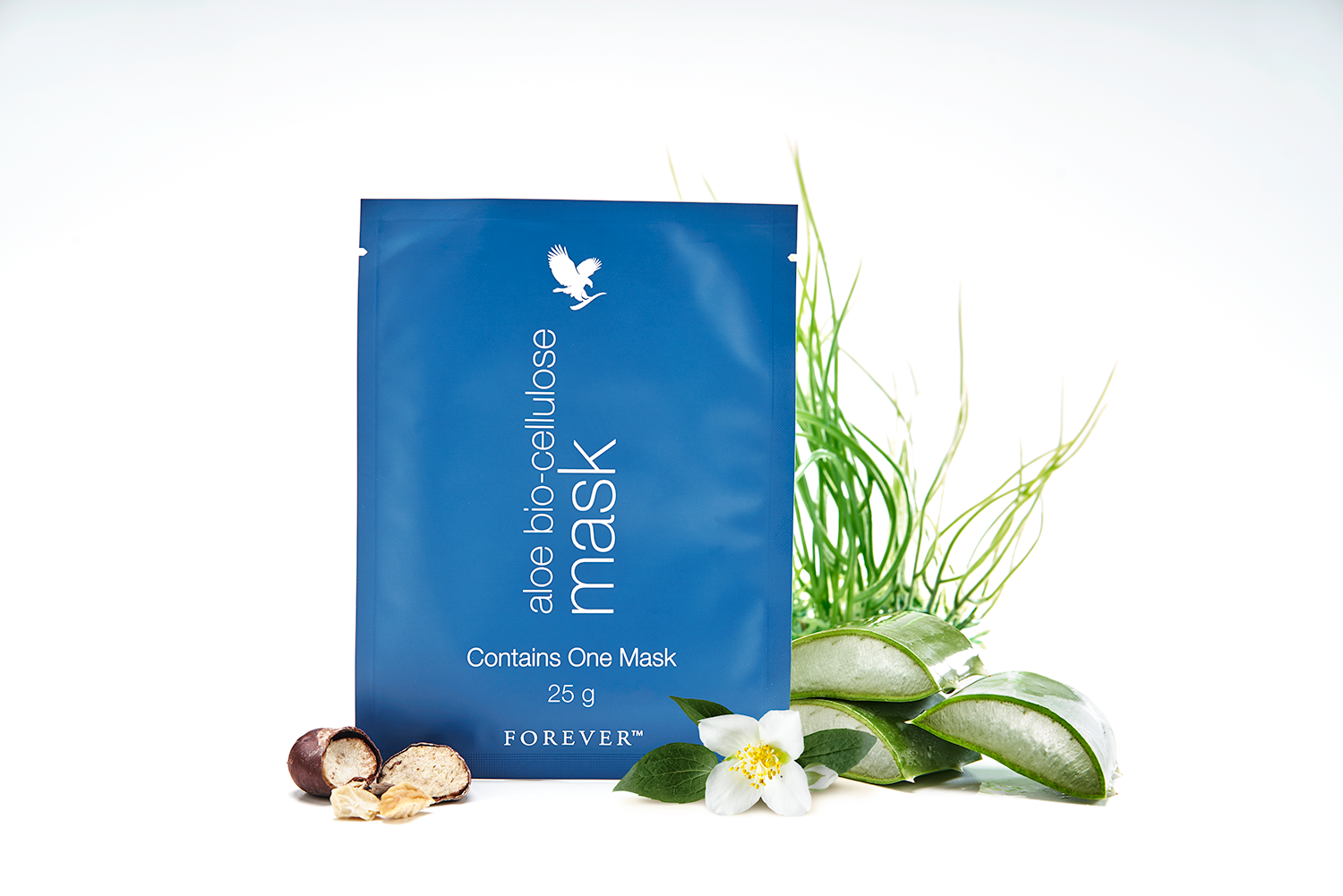 Aloe Bio-Cellulose Mask – maska u listu sa alojom, zelenim čajem i morskim algama za intenzivnu hidrataciju i osveženje lica

