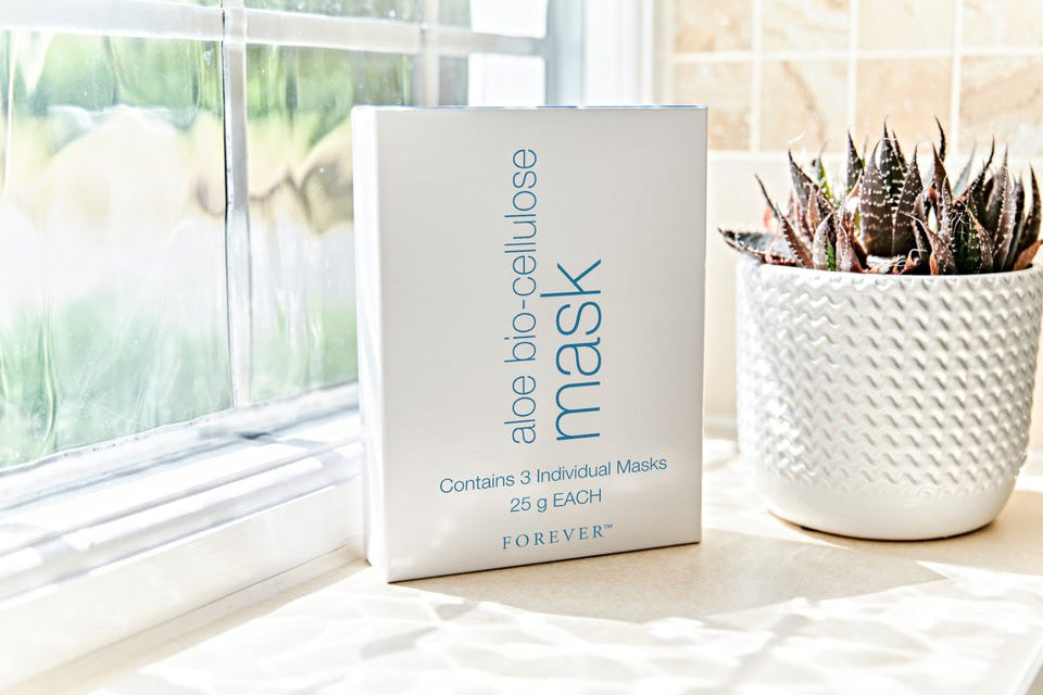 Aloe Bio-Cellulose Mask – maska u listu sa alojom, zelenim čajem i morskim algama za intenzivnu hidrataciju i osveženje lica

