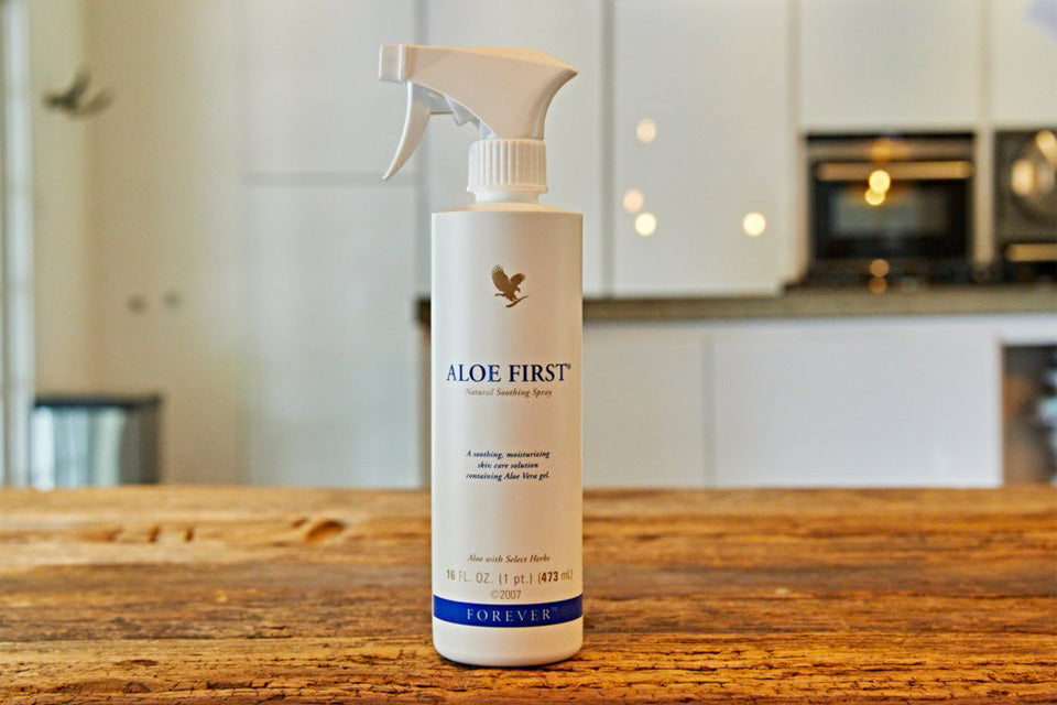 Aloe First – zaštitni sprej sa aloe verom, propolisom i biljnim ekstraktima za kožu i teme