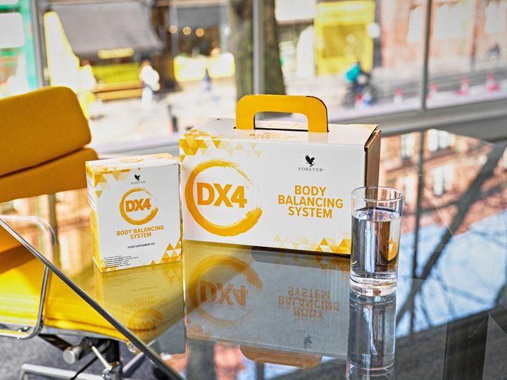 „Forever DX4™ komplet – četvorodnevni program za detoksikaciju i balans tela i uma, sa 7 nutritivnih proizvoda i Aloe Vera Gel napitkom.“

